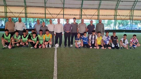 Kahta'da Futbol Turnuvası Başladı