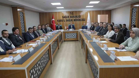 Kars'ta Bağımlılıkla Mücadele Toplantısı Yapıldı