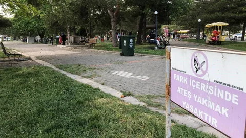 Erzincan'da Mangal Yasağı İhlali