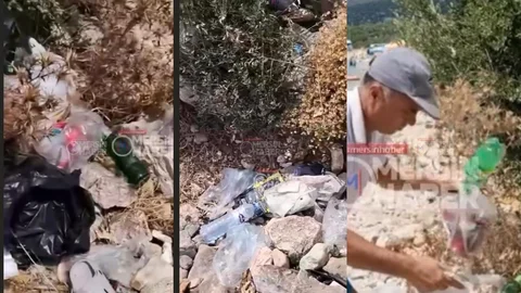 İncekum Sahilinde Çevre Katliamına Vatandaş Tepkisi: Hem İsyan Etti Hem Temizledi!