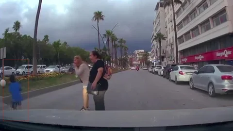 Hatay'da Motosiklet Kazası Anları Kamerada