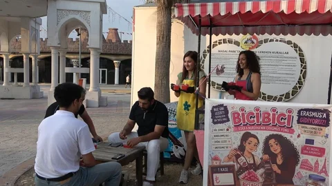 Osmaniye'de Bici Bici Satışıyla Erasmus Hayali
