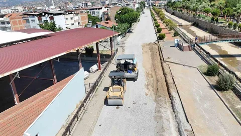 Nazilli'de Asfalt Çalışmaları Başladı