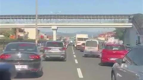 Düzce'de Ambulansa Yol Verme Uygulaması