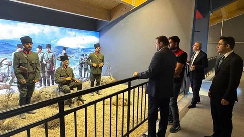 Kütahya'da Vali Işın'dan Şehitlik Ziyareti