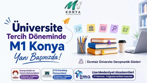 M1 Konya AVM'den Ücretsiz Danışmanlık Desteği