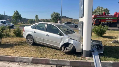 Kütahya Tavşanlı'da Trafik Kazası Oldu