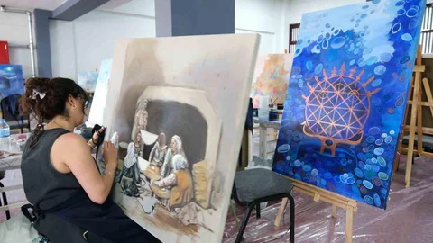 Çorum'da Sanat Çalıştayı Başladı