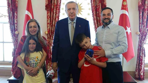 Cumhurbaşkanı Erdoğan Joshua Harris’i Kabul Etti