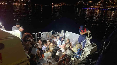Muğla'da Düzensiz Göçmen Operasyonu