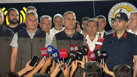 Muğla'daki Orman Yangınına Yoğun Müdahale