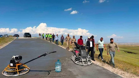 Digor'da Kaymakam Zengin İle Yol Projeleri Başladı