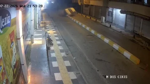 Mardin'de Takla Atan Araç Kazası