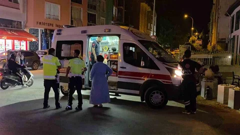 Kütahya'da Motosiklet Kazası
