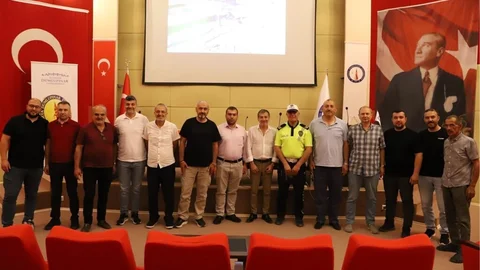 Kütahya'da Makam Şoförlerine Eğitim Verildi