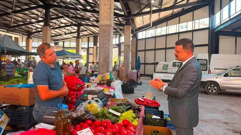 Bilecik'te Köylü Üreticilere Destek Ziyareti