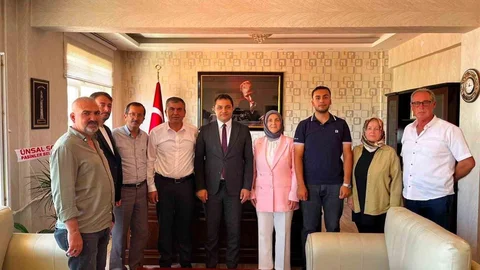 AK Parti'den Kaymakam Temel'e Ziyaret