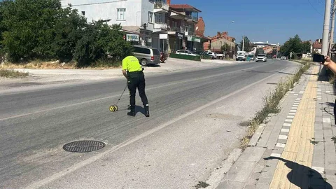 Tavşanlı'da Elektrikli Scooter Kazası