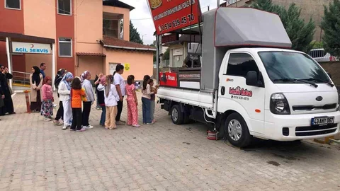 Hisarcık'ta Lokma Hayrı Düzenlendi