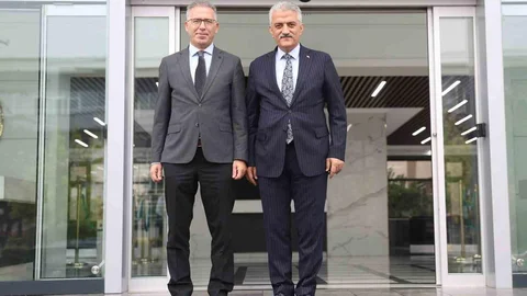 Düzce'de Vali'den Başsavcıya Ziyaret