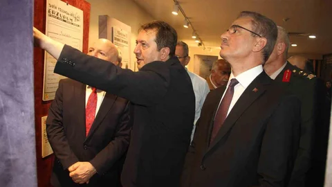Erzurum'da Yerel Basın Sergisi Açıldı