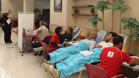 Elazığ'da Kan Bağışı Etkinliği Düzenlendi