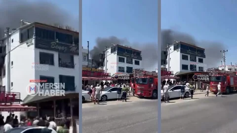 Erdemli’de Otelde Korkutan Yangın: 3 Kişi Hastaneye Kaldırıldı, 6 Tatilciye Ayakta Müdahale!