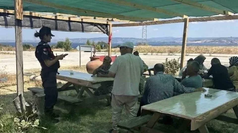 Çanakkale'de Jandarma Denetimi Yapıldı