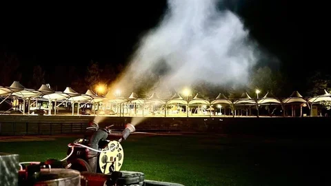 Bilecik'te Gece İlaçlama Çalışması