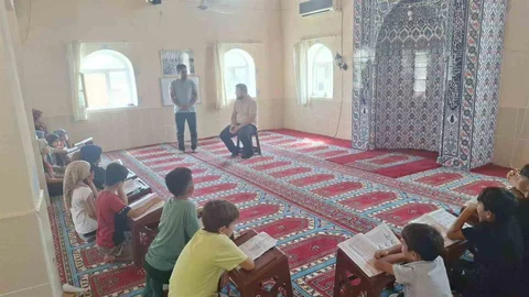 Müftü Güvenir Yaz Kur'an Kurslarını Ziyaret Etti