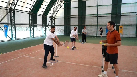 Diyarbakır'da Tenis Kurslarına İlgi Arttı