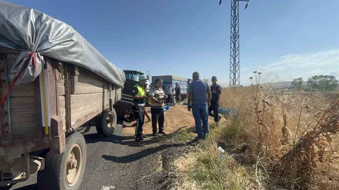 Tekirdağ'da Römork Devrildi, Bir Kişi Hayatını Kaybetti