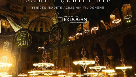 Cumhurbaşkanı Erdoğan'dan Ayasofya Açıklaması