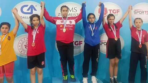 Besnili Damla Akdağ Türkiye Şampiyonu Oldu