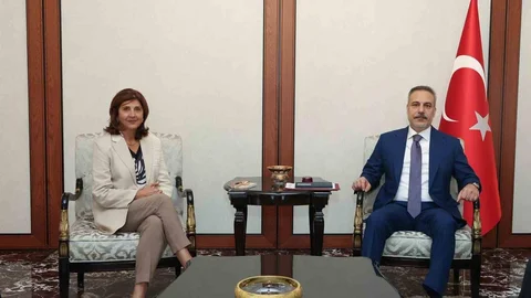 Hakan Fidan, Cuellar'ı Kabul Etti