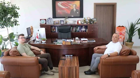 Bozdoğan'da Başkan ve Kaymakam Buluşması