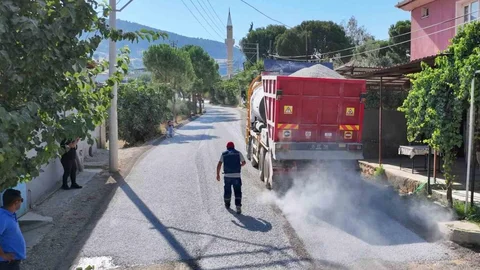 Alaşehir'de Asfalt Çalışması Tamamlandı