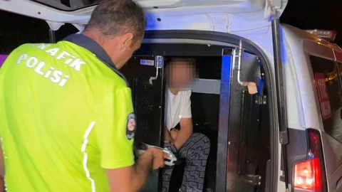 Aksaray'da Alkollü Sürücü Kaçarken Yakalandı