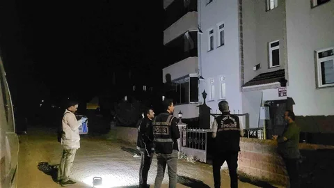 Karabük'te Balkondan Düşme Olayı