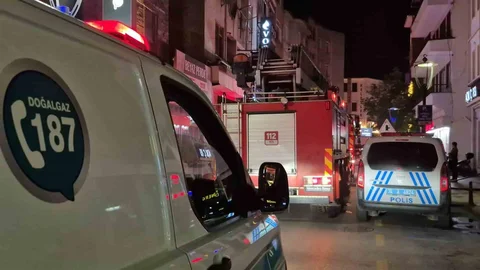 Bartın'da Tuvalet Yangını Paniğe Neden Oldu