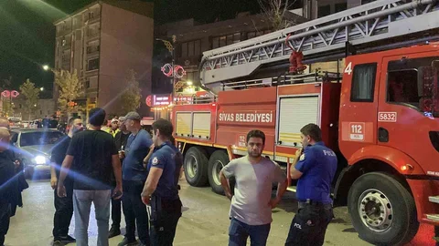 Sivas'ta Gece Patlama Olayı