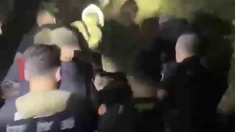 Bursa'da Patikadan Düşme Olayı