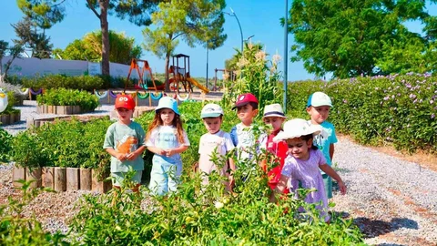 Didim'de Miniklere Hasat Eğitimi