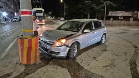 Eskişehir'de Trafik Kazası Meydana Geldi