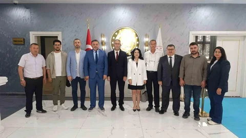 Düzce'de Başsavcı Ünalan'a Ziyaret