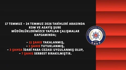 Bingöl'de 11 Şüpheli Yakalandı