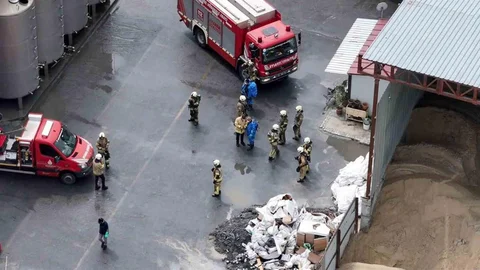 Eyüpsultan'da Kimyasal Madde Tepkimesi