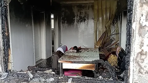 Tokat'ta Yangın Sonucu Ev Kullanılamaz Hale Geldi