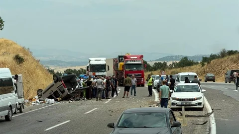 Adıyaman'da Trafik Kazası: 4 Yaralı
