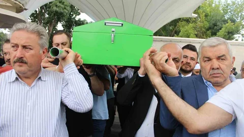 Kayseri'de Bisiklet Kazası Sonrası Cenaze Töreni